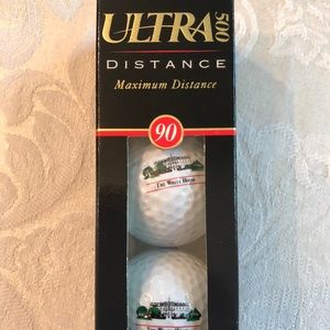 White House Ultra 500 Distance Vintage Golf Balls